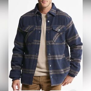 Sherpa Lined Wool Blend Jacket